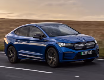 Škoda Enyaq Coupé vRS iV [UK-spec] '2022–pr.