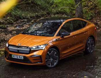 Škoda Enyaq Coupé vRS iV [UK-spec] '2022–pr.