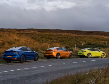 Škoda Enyaq Coupé vRS iV [UK-spec] '2022–pr.
