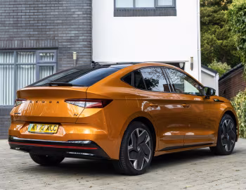 Škoda Enyaq Coupé vRS iV [UK-spec] '2022–pr.