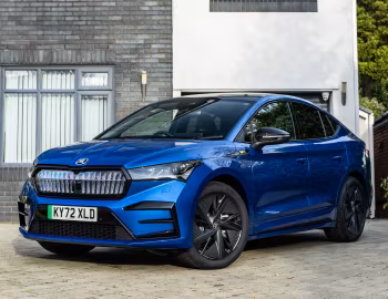 Škoda Enyaq Coupé vRS iV [UK-spec] '2022–pr.
