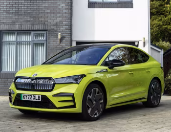 Škoda Enyaq Coupé vRS iV [UK-spec] '2022–pr.