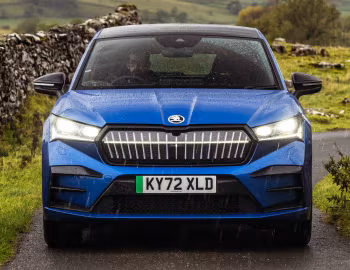Škoda Enyaq Coupé vRS iV [UK-spec] '2022–pr.
