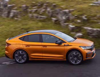 Škoda Enyaq Coupé vRS iV [UK-spec] '2022–pr.