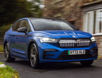 Škoda Enyaq Coupé vRS iV [UK-spec] '2022–pr.