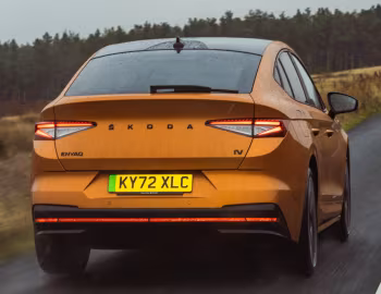 Škoda Enyaq Coupé vRS iV [UK-spec] '2022–pr.