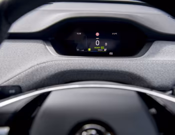 Painel Škoda Enyaq iV 60 [UK-spec] '2021–pr.