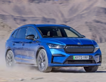 Škoda Enyaq iV 85x Sportline [UK-spec] '2023–pr.