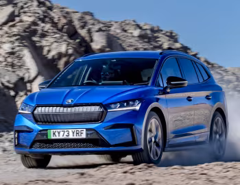 Škoda Enyaq iV 85x Sportline [UK-spec] '2023–pr.