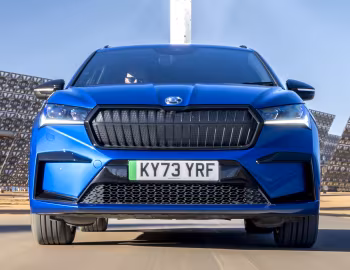 Škoda Enyaq iV 85x Sportline [UK-spec] '2023–pr.