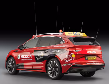 Škoda Enyaq iV Tour de France Lead Vehicle '2020