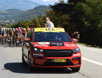 Škoda Enyaq iV Tour de France Lead Vehicle '2020
