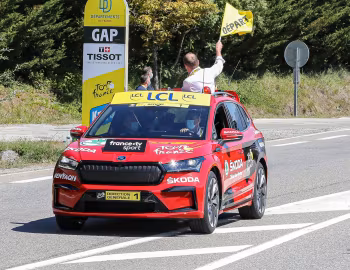 Škoda Enyaq iV Tour de France Lead Vehicle '2020