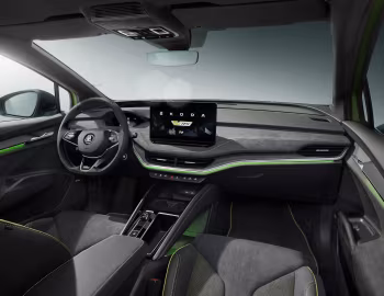 Painel frontal Škoda Enyaq RS iV [Worldwide] '2022–pr.