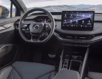 Painel frontal Škoda Enyaq RS iV [Worldwide] '2022–pr.
