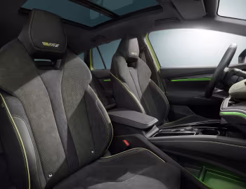 Interior Škoda Enyaq RS iV [Worldwide] '2022–pr.