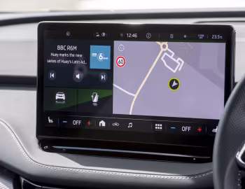 Interior Škoda Enyaq Sportline iV 80 [UK-spec] '2021–pr.