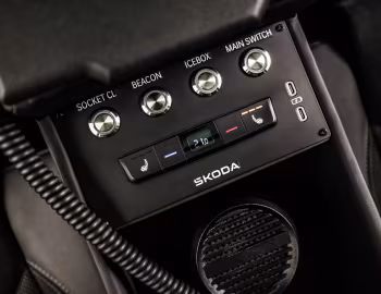 Intérieur Škoda Enyaq Tour de France Lead Vehicle '2025