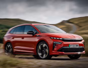 Škoda Enyaq vRS [UK-spec] '2025–pr.