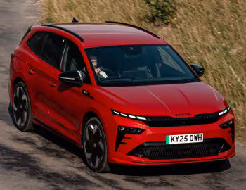 Škoda Enyaq vRS [UK-spec] '2025–pr.