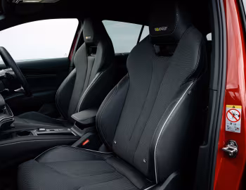 Interior Škoda Enyaq vRS [UK-spec] '2025–pr.