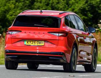 Škoda Enyaq vRS [UK-spec] '2025–pr.