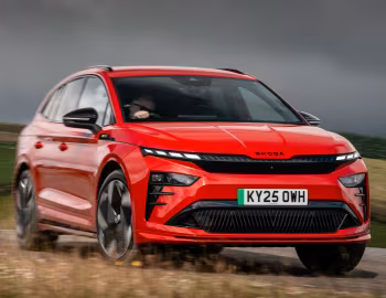 Škoda Enyaq vRS [UK-spec] '2025–pr.