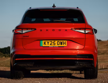 Škoda Enyaq vRS [UK-spec] '2025–pr.