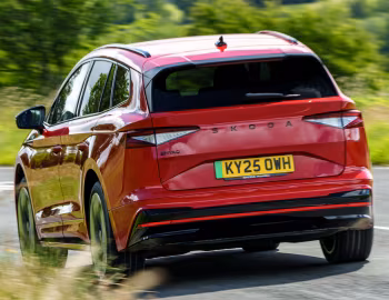 Škoda Enyaq vRS [UK-spec] '2025–pr.