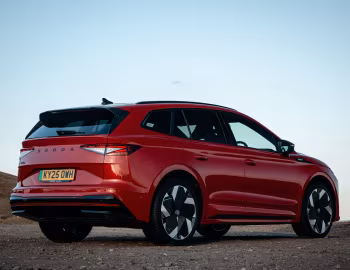 Škoda Enyaq vRS [UK-spec] '2025–pr.