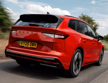 Škoda Enyaq vRS [UK-spec] '2025–pr.