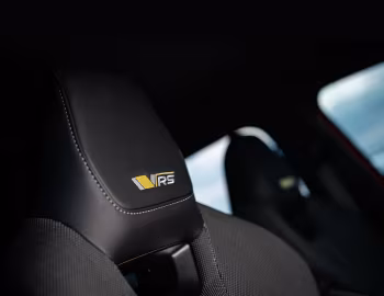 Interior Škoda Enyaq vRS [UK-spec] '2025–pr.