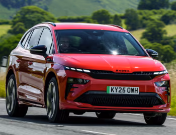Škoda Enyaq vRS [UK-spec] '2025–pr.