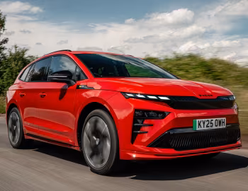 Škoda Enyaq vRS [UK-spec] '2025–pr.