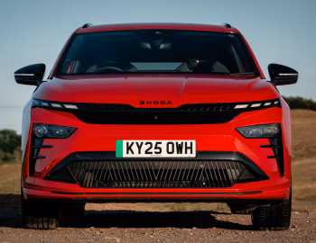 Škoda Enyaq vRS [UK-spec] '2025–pr.