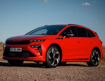 Škoda Enyaq vRS [UK-spec] '2025–pr.