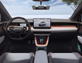 Painel frontal Škoda Epiq Concept '03.2024