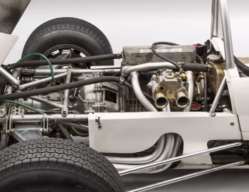 Sob o capô Škoda F3 (Type 992) '1964