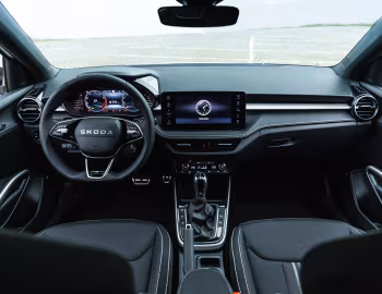 Painel frontal Škoda Fabia 130 [Worldwide] '2025–pr.