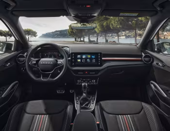 Painel frontal Škoda Fabia 130 [Worldwide] '2025–pr.