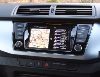 Interior Škoda Fabia [UK-spec] (NJ) '2018–21