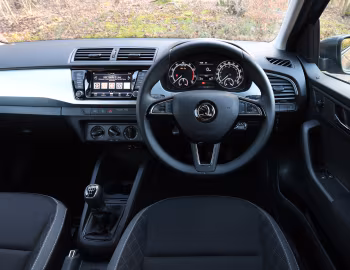Painel frontal Škoda Fabia [UK-spec] (NJ) '2018–21