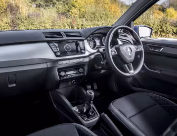 Interior Škoda Fabia [UK-spec] (NJ) '2018–21