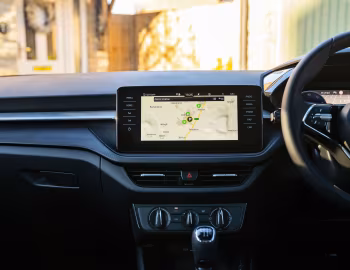Interior Škoda Fabia [UK-spec] '2021–pr.