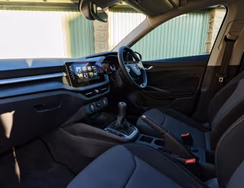 Interior Škoda Fabia [UK-spec] '2021–pr.