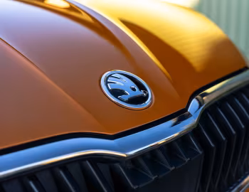 Logotipo Škoda Fabia [UK-spec] '2021–pr.