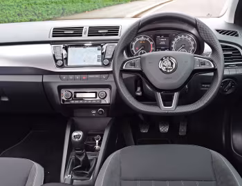 Painel frontal Škoda Fabia [UK-spec] (NJ) '2018–21