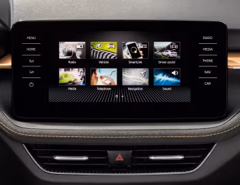 Interior Škoda Fabia [Worldwide] '2021–pr.