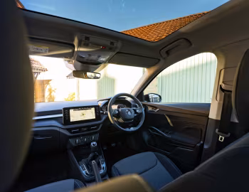 Interior Škoda Fabia [UK-spec] '2021–pr.
