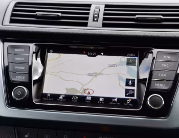 Interior Skoda Fabia "Colour Edition" [UK-spec] (NJ) '2018–21